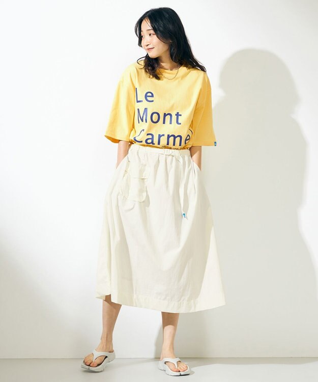 SHARE PARK LADIES 【撥水加工】マウンテンスカート アイボリー系