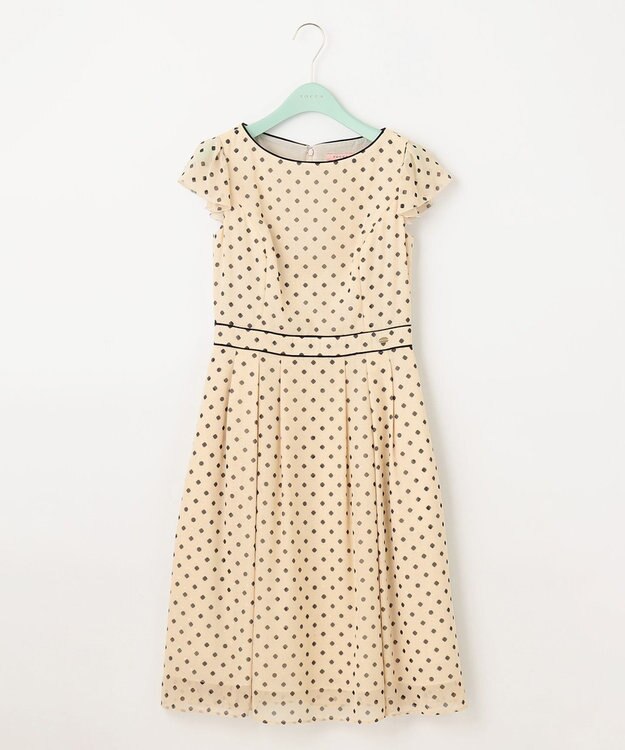 TOCCA 【洗える！】MISTY RAIN ドレス ベージュ系5