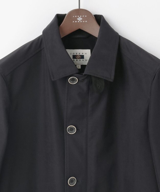 JOSEPH ABBOUD 【ストレッチ/パウダータッチ/JAPANファブリック】アーティローザストレッチ コート ブラック系