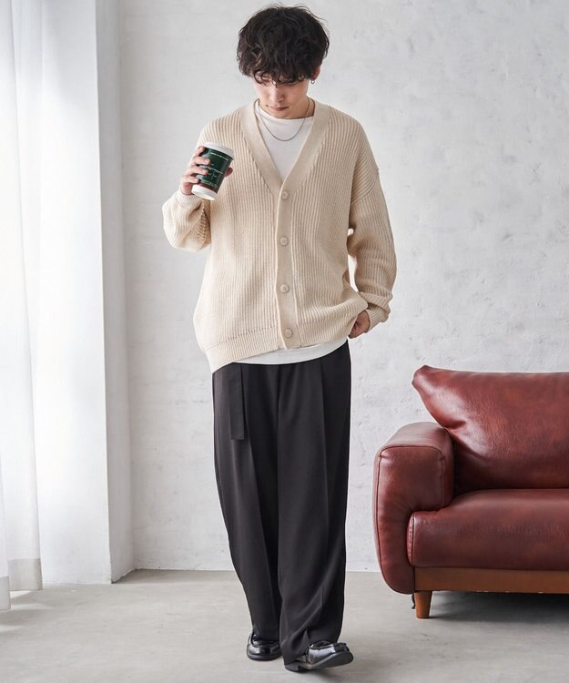 オーバーフィットカーディガン / WEGO | ファッション通販