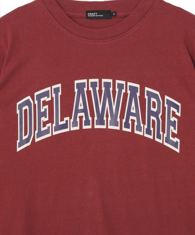 CRAFT STANDARD BOUTIQUE カレッジロゴグラフィックＴシャツ Red