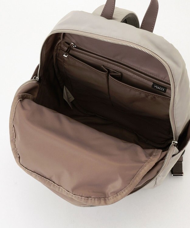 Y'SACCS ポリエステルツイル リュックサック グレージュ