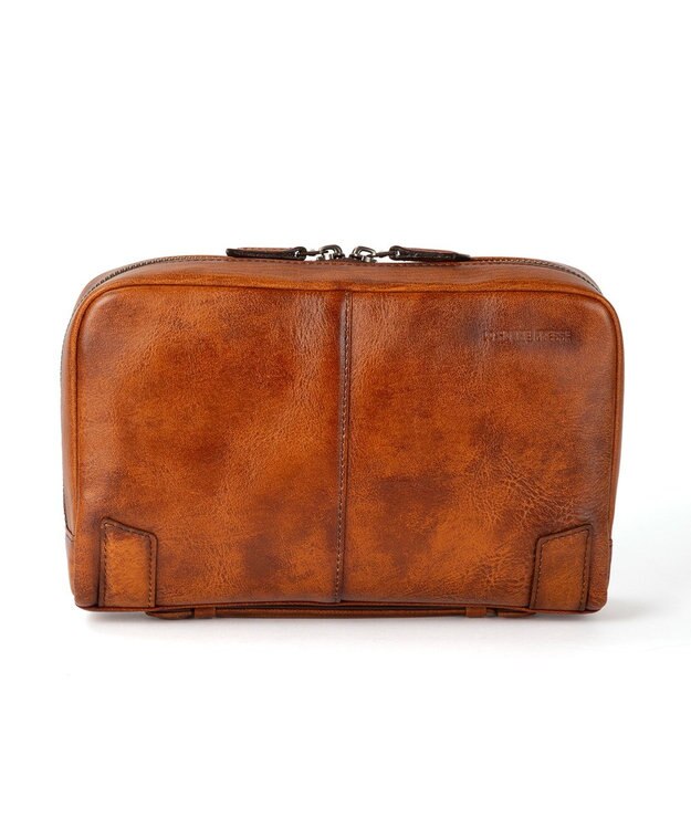 ACE BAGS & LUGGAGE LO HOMME PRESSE アルカイック 本革 日本製 ポーチ 71868 ロ・オム・プレッセ ブラウン