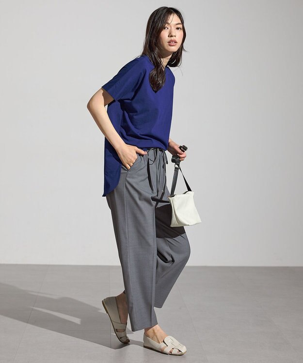 ANY エニィファンクションドルマンスリーブＴシャツ ロイヤル