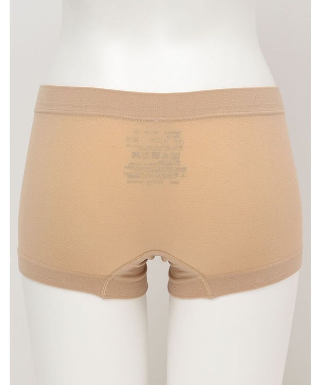 Wing 【マッチミーショーツ】　ワンサイズ（S~LL）　高伸度素材　ボーイレングス　ウイング／ワコール　EC4700 ベージュ