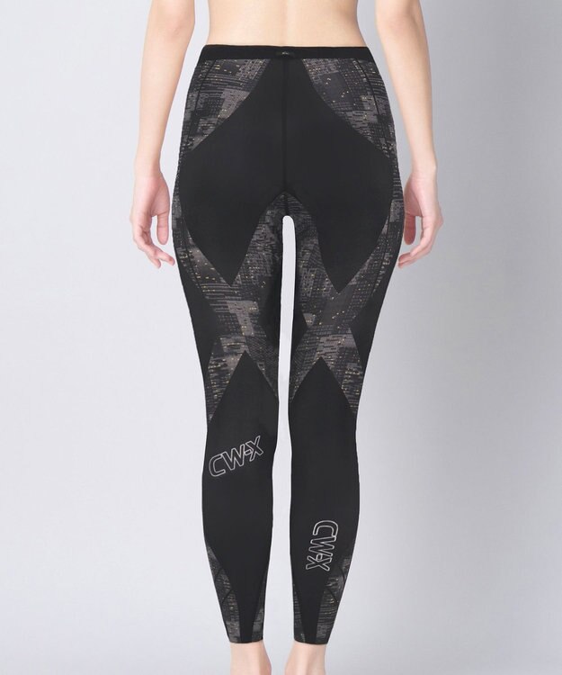CW-X 【WOMEN】 スポーツタイツ 下半身フルサポート ジェネレーターモデル2.0 吸汗速乾 抗菌防臭 HZY399 /ワコール シルバーグレー