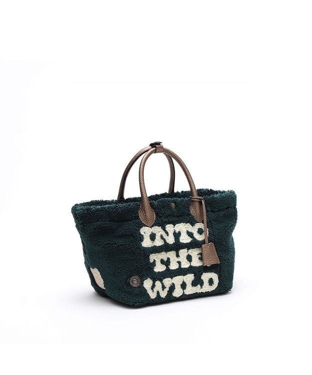 A.D.M.J. 【もこもこ】オスカー/コード刺しゅうキューブトート21cm(Dカン＋) MINELAL WOODS