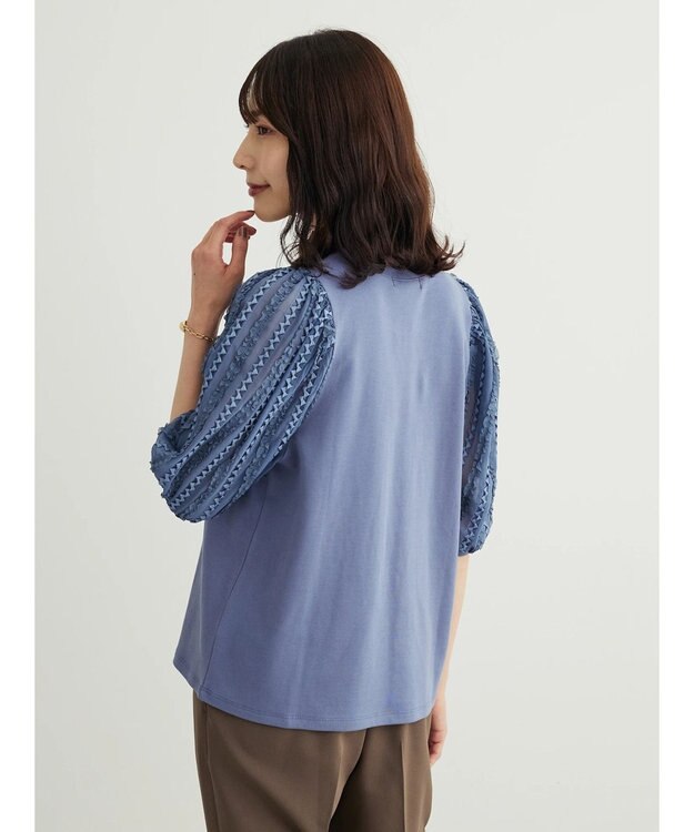 Green Parks ・ＳＵＧＡＲ　ＳＰＯＯＮイソザイスリーブプルオーバー Blue