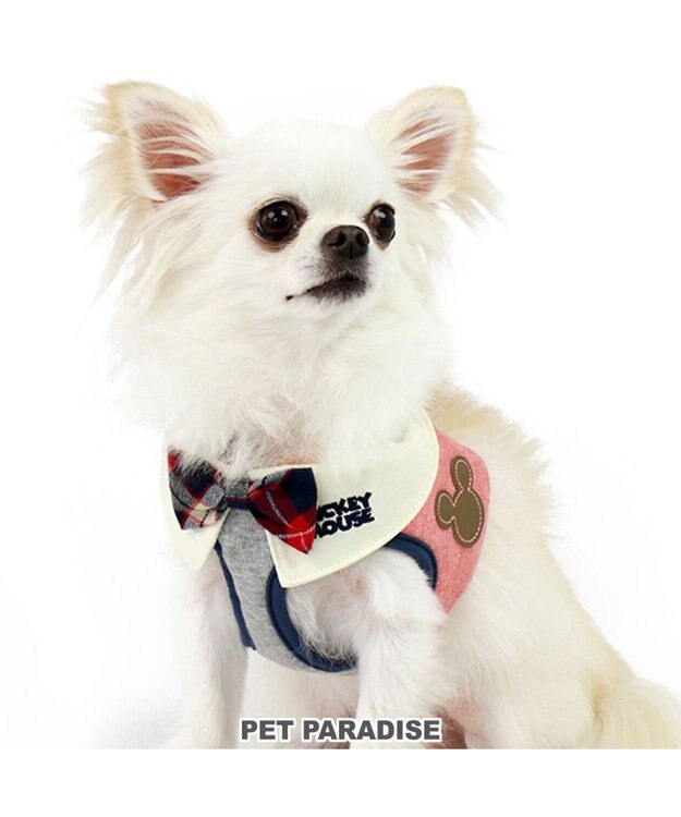 PET PARADISE ディズニー ミッキーマウス ベストハーネス 《杢柄》 ＳＳ 小型犬 グレー