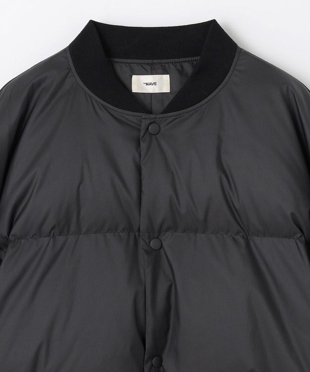 NAVE 【ReNAVE／UNISEX】タフタダウン ブルゾン ブラック系