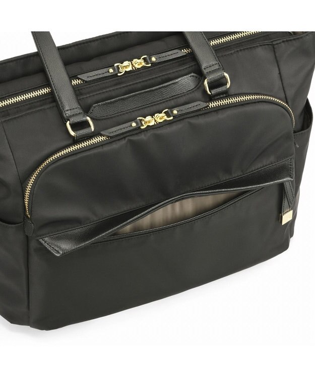 ACE BAGS & LUGGAGE ace. ラプリム トートバッグ レディースビジネス A4 13.3インチサイズ 68803 エース ブラック×ゴールド
