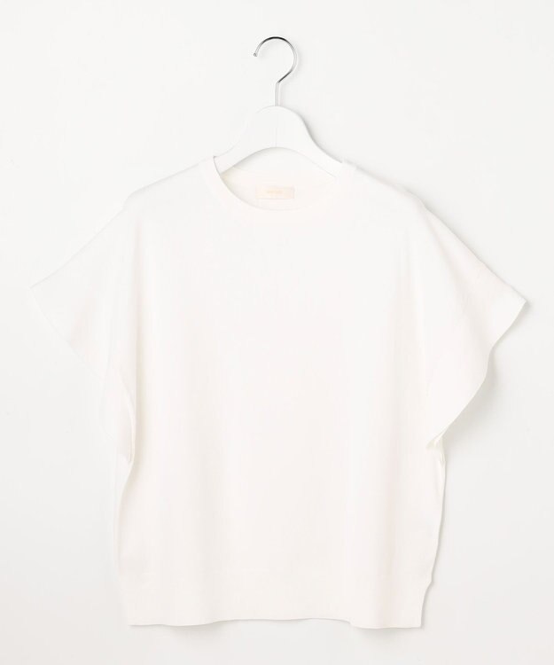 ANY SIS 【アイスタッチ】フレンチスリーブ ニット オフ