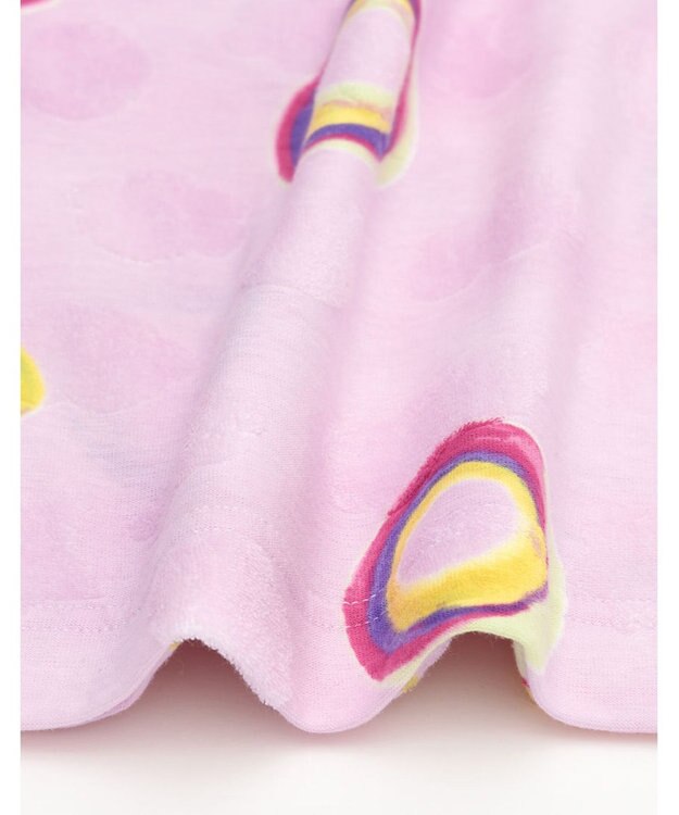 tsumori chisato SLEEP パジャマ　長袖　長ズボン　ルームウエア　綿100%　パイル生地　肌あたりやさしい　/ワコール　UDX550 ピンク