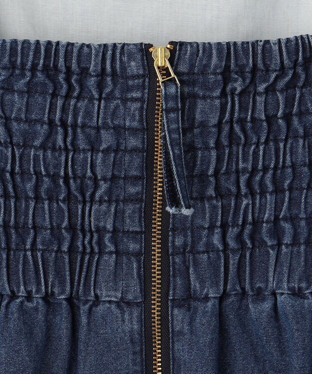 組曲 【WEB限定】デニム キャミワンピース ユーズドブルー系