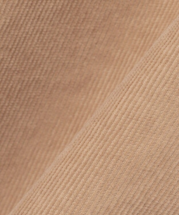 23区 【SLOW】ストレッチ コーデュロイ ジャンパースカート キャメル系