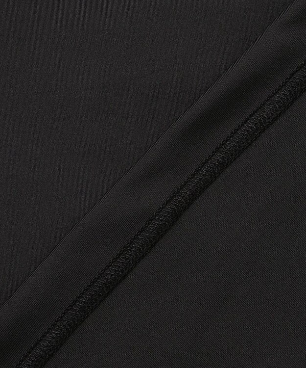 PW CIRCULUS 【吸水速乾 /  UV遮蔽率99.9% UVカット / ストレッチ】【MEN】アニマルグラフィックロングスリーブモックT  ゴルフ ブラック系