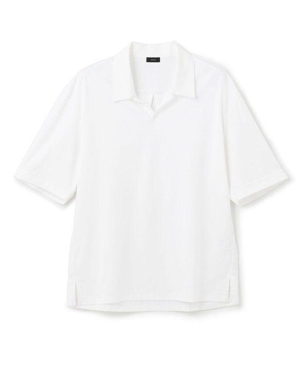 JOSEPH HOMME レオスムースシルケット スキッパー ホワイト系