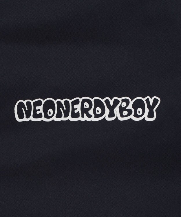 WEGO 【ユニセックス着用ITEM】グラフィックパファースタジャン ネイビー