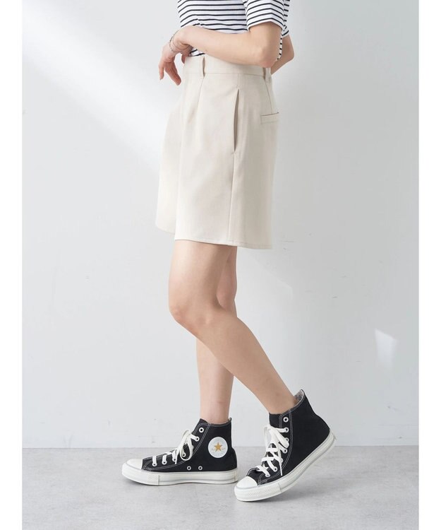 earth music&ecology ショートパンツ Light Beige