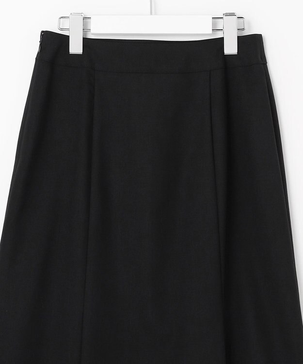 J.PRESS LADIES 【リクルート対応】セラータカームスキン スカート ブラック系