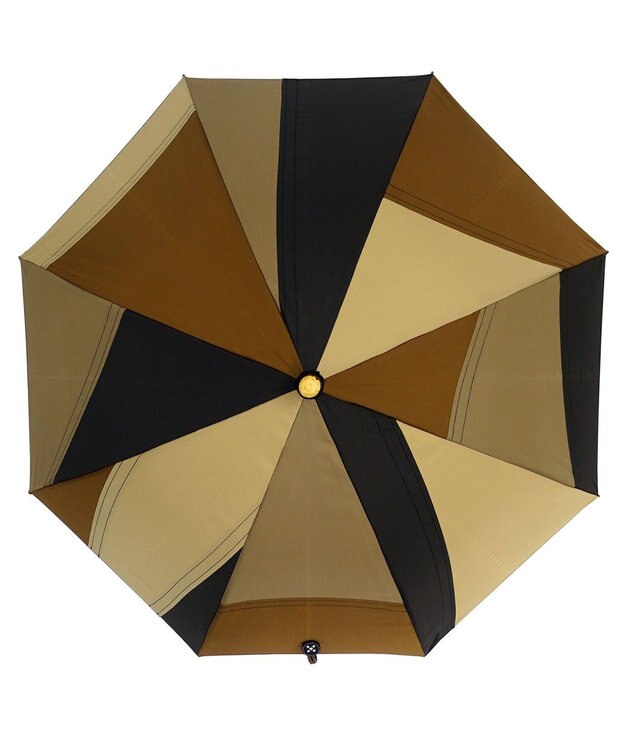 +RING 【限定/日本製】プラスリング 晴雨兼用傘（長ショート）BRN SR306 ブラウン