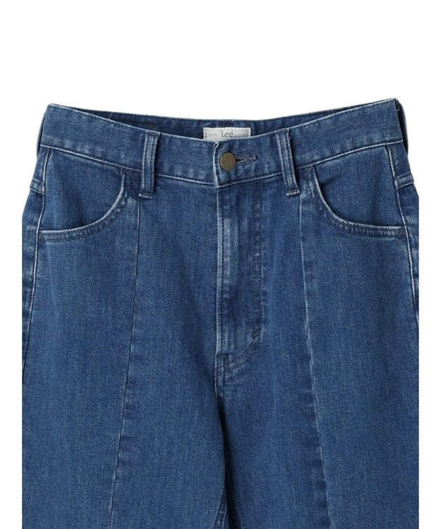 earth music&ecology Ｌｅｅ×ｅ．ｍ．ａ．ｅ．スリットフレアデニムパンツ Light Indigo