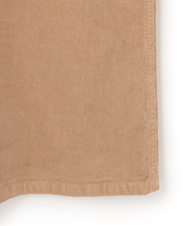 23区 【SLOW】ストレッチ コーデュロイ ジャンパースカート キャメル系