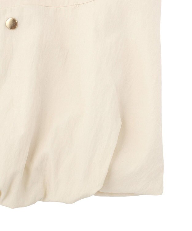 Green Parks ナイロンバルーンベスト Ecru