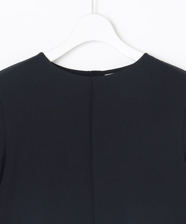 J.PRESS LADIES L 【セットアップ対応】Light ジョーゼット プルオーバー ブラウス ネイビー系