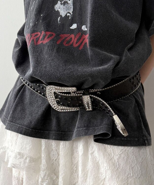 WEGO Lビジューラメベルト ブラック