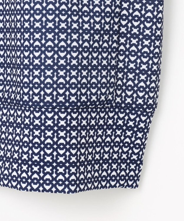 23区GOLF 【WOMEN】モノグラム柄 ハーフジップカットソー ネイビー系5