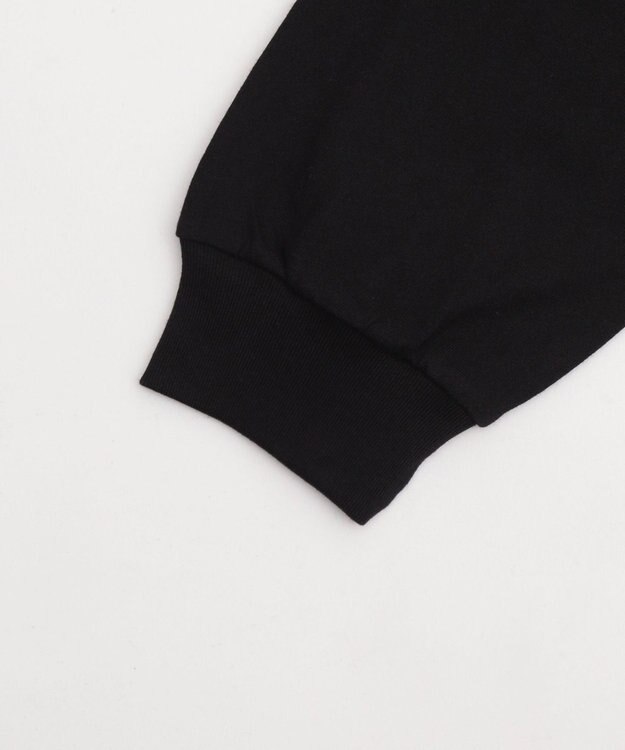 WEGO 【ユニセックス着用ITEM/MLサイズ展開】別注VISIONベアワンポイントT（LS） ブラック