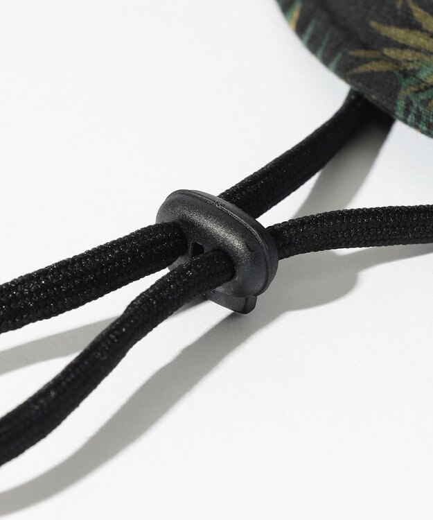 JOSEPH ABBOUD MOUNTAIN 【折り畳み可】ジャングルリーフプリント ポケッタブルバケット ハット ダークグリーン系6