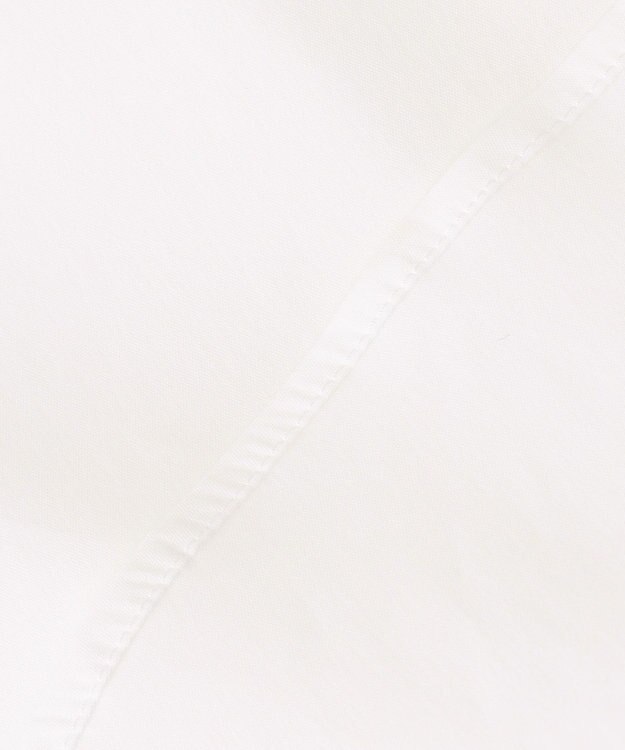 自由区 L 【洗える】C/Nyシャーティング シャツ ホワイト系