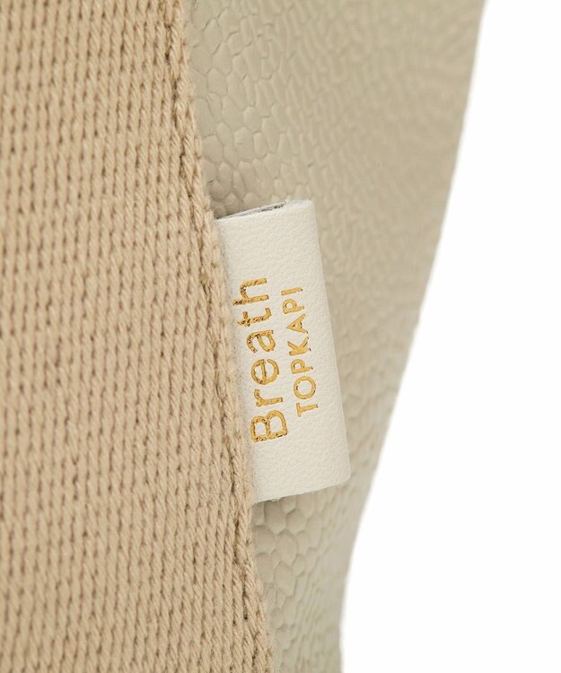 TOPKAPI 【Breath TOPKAPI】【TOPKAPI × 藤本美貴さんコラボ】スコッチグレイン 10ポケット トートバッグ L/マザーズバッグ/撥水 サンドグレー