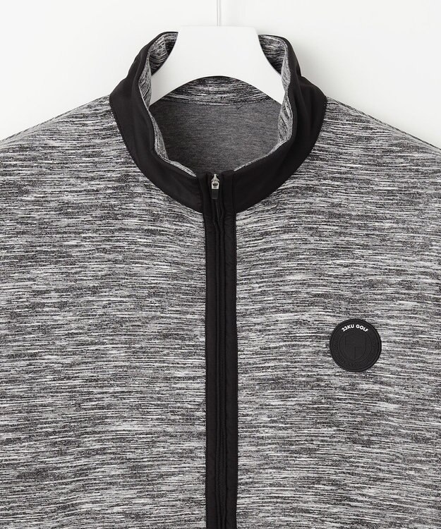 23区GOLF 【MEN】【吸水速乾・UVケア】ハイブリット パーカー ライトグレー系