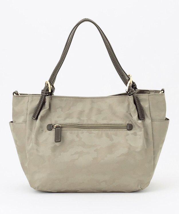 LA BAGAGERIE シャドージャカード 2WAYミニトートバッグ グレージュ