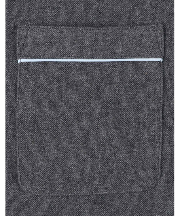 une nana cool 【綿100％】先染めカノコパジャマ　ＭＡＤＥ　ＷＩＴＨ　ＬＩＢＥＲＴＹ　ＦＡＢＲＩＣ GY