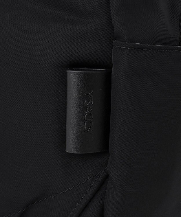 Y'SACCS ポリエステルツイル リュックサック ブラック