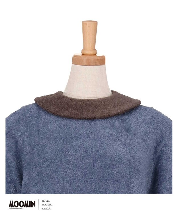 une nana cool 【ムーミン】MOOMIN × une nana ccol　なめらかふわふわワンピース KO