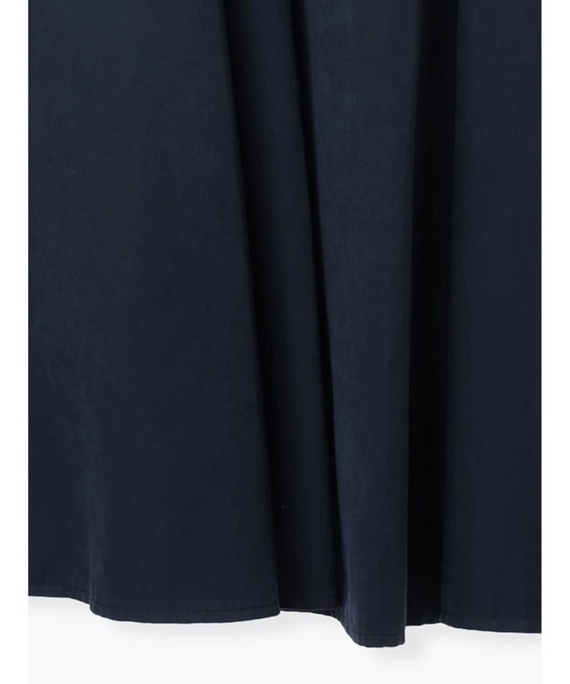 Te chichi サイドボタンピーチフレアスカート ネイビー