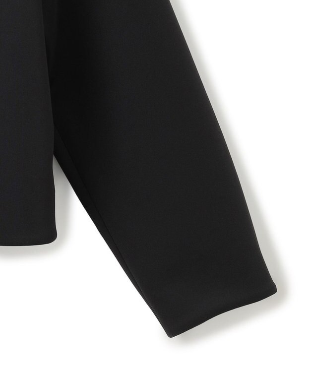 23区 S 【洗える】ネオプレーンジャージー ジャケット ブラック系