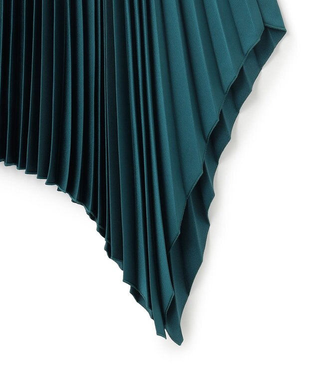 JOSEPH ニットウィーブプリッセ　スカート Dark Teal