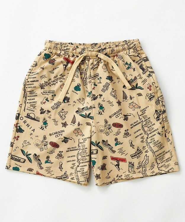 OP／FILA 【Ocean Pacific】らくティブ/ショートパンツ ベージュ