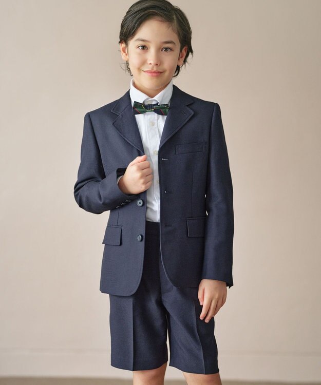 J.PRESS KIDS 【110-130㎝】TWライトギャバ ブレザー ネイビー系