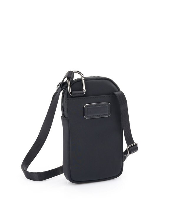 TUMI メンズ TUMI HARRISON 「ビーチ」スモール・クロスボディ・ポーチ ブラック