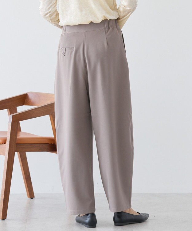 AMERICAN HOLIC カーブスラックスパンツ Gray Beige