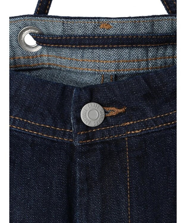 CRAFT STANDARD BOUTIQUE ２ｗａｙサロペットデニムパンツ Dark Indigo