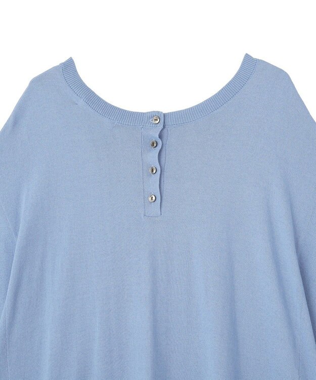 AMERICAN HOLIC 【前後2WAY】ポンチョニット Sax