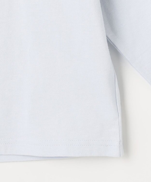 ANY KIDS 【Strawberry Collection】アートプリント 長袖Tシャツ サックスブルー